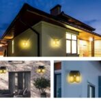 Outdoor Solar Wall Lamp Outdoor Waterproof Better Lamp Induction Garden Lamp Garden Villa Night Lamp Double Lamp Light (1 Pc) - Image 4