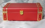 Jewelry Box Organizer for Women ?Luxury  Storage Box , Lockable Display Case for Rings, Necklaces, Watches & Accessories Availabel in Black, Red,Pink,Golde ,White (Red) - Image 5