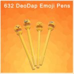 Cute Smiley Face Novelty Ballpoint Pen | Fun Spring Top Wobbly Pen | Black Ink Gag Gift & Office Desk Decor | Refillable Pen for Kids & Adults - Image 5