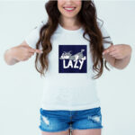 Designer Printed T-Shirt :: Design type - Lazy - Cloth type : Polyester