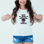Designer Printed T-Shirt :: Design type - Take The Road Less Travelled - Cloth type : DOT-KNIT