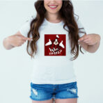 Designer Printed T-Shirt :: Design type - Who Cares - Cloth type : Cotton